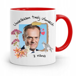 Kubek Czerwony Donald Tusk Po Platforma Prezent