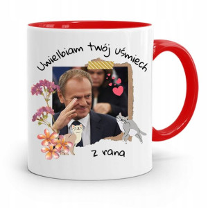 Kubek Czerwony Donald Tusk Po Platforma Prezent