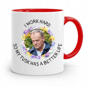 Kubek Czerwony Donald Tusk Po Platforma Prezent