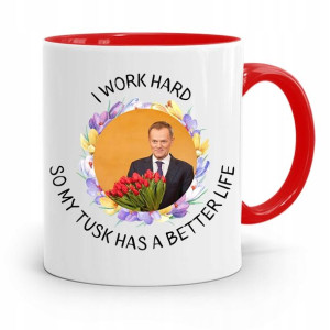Kubek Czerwony Donald Tusk Po Platforma Prezent