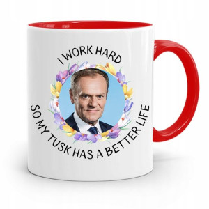 Kubek Czerwony Donald Tusk Po Platforma Prezent
