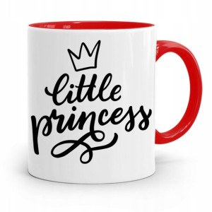 Kubek Czerwony Dzień Dziecka Little Princess