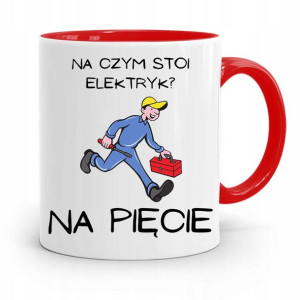 Kubek Czerwony Elektryka Na Czym Stoi Elektryk?