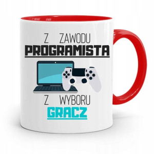 Kubek Czerwony Informatyka Programisty Gracza