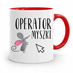 Kubek Czerwony Informatyka Programisty Operator