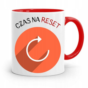 Kubek Czerwony Informatyka Programisty Reset