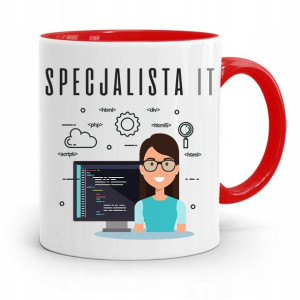Kubek Czerwony Informatyka Programisty Specjalista