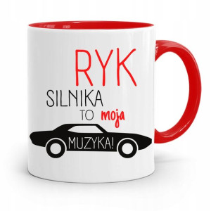 Kubek Czerwony Mechanika Ryk Silnika Moja Muzyka