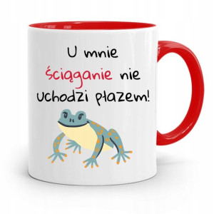 Kubek Czerwony Na Dzień Nauczyciela Nie Uchodzi