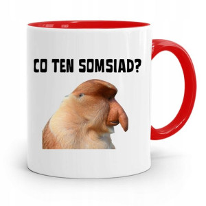 Kubek Czerwony Nosacz Janusz Co Ten Somsiad