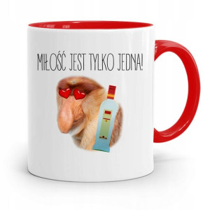 Kubek Czerwony Nosacz Janusz Miłość Jest Tylko