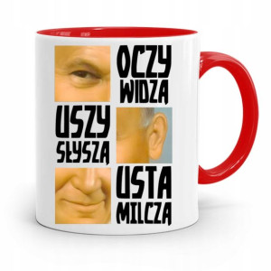 Kubek Czerwony Papież Papaj Jan Paweł Ii Prezent