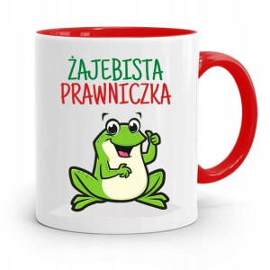 Kubek Czerwony Prawnika Żajebista Prawniczka