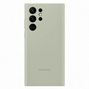 Etui Samsung Ef-ps908tm S22 Ultra S908 Oliwkowy/olive Green Silicone Cover