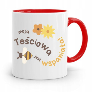 Kubek Czerwony Teściowej Moja Teściowa Wspaniała