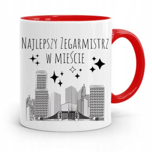 Kubek Czerwony Zegarmistrza Najlepszy W Mieście