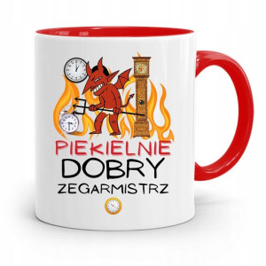 Kubek Czerwony Zegarmistrza Piekielnie Dobry