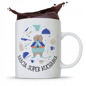Kubek Dla Babci Na Imieniny Babcia Super Kucharka