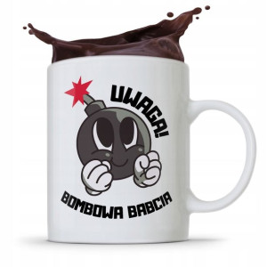 Kubek Dla Babci Na Imieniny Bombowa Babcia Prezent