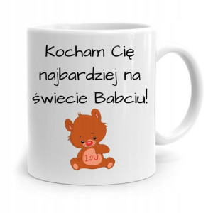 Kubek Dla Babci Na Urodziny Kocham Cię