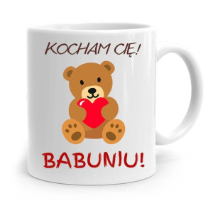 Kubek Dla Babci Na Urodziny Kocham Cię Babuniu