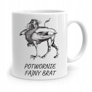 Kubek Dla Brata Dziecka Potwornie Fajny Brat