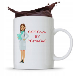 Kubek Dla Doktora Gotowa By Pomagać