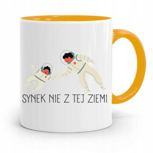 Kubek Żółty Prezent Dla Syna Synek Nie Z Tej Ziemi