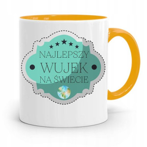 Kubek Żółty Prezent Dla Wujka Najlepszy Wujek