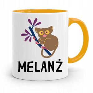 Kubek Żółty Śmieszny Zabawny Melanż Prezent