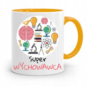 Kubek Złoty Prezent Dzień Nauczyciela Wychowawca