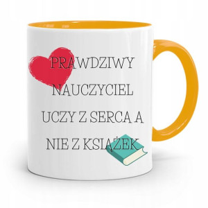 Kubek Złoty Prezent Dzień Nauczyciela Z Serca