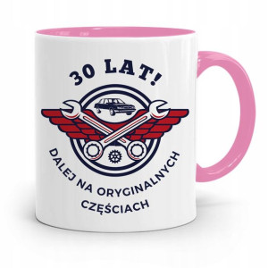 Na Urodziny 30 30te 30-te Kubek Różowy Prezent