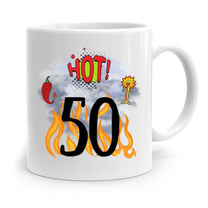 Na Urodziny 50 50te 50-te Kubek Idealny Prezent