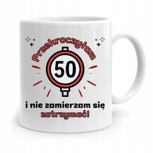 Na Urodziny 50 50te 50-te Kubek Idealny Prezent