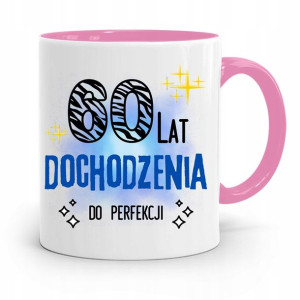 Na Urodziny 60 60te 60-te Kubek Różowy Prezent