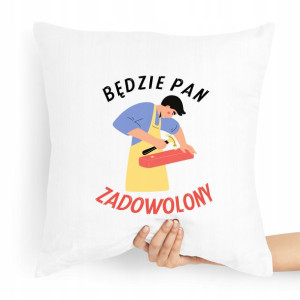 Poduszka Budowlańca Majster Będzie Pan Zadowolony