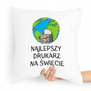 Poduszka Dla Drukarza Na Prezent Urodziny