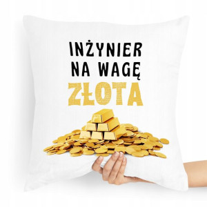 Poduszka Dla Inżyniera Na Prezent Na Urodziny