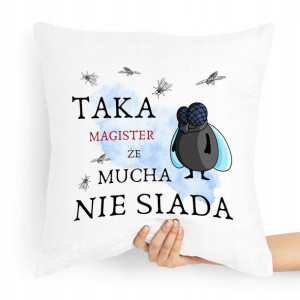 Poduszka Dla Magistra Na Prezent Na Urodziny