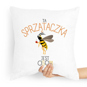 Poduszka Dla Sprzątaczki Na Prezent Urodziny