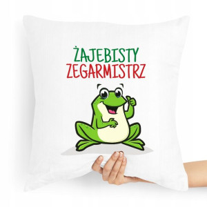 Poduszka Dla Zegarmistrza Żajebisty Zegarmistrz