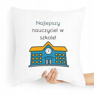 Poduszka Dzień Nauczyciela Najlepszy Nauczyciel