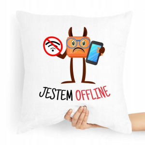 Poduszka Informatyka Programisty Jestem Offline!