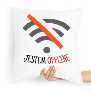 Poduszka Informatyka Programisty Jestem Offline!