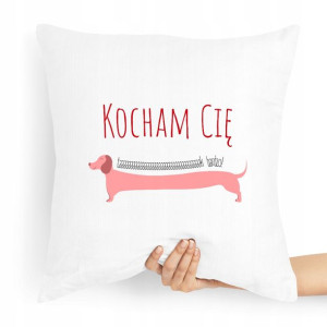 Poduszka Na Walentynki Kocham Cię Taaaaaaak Bardzo