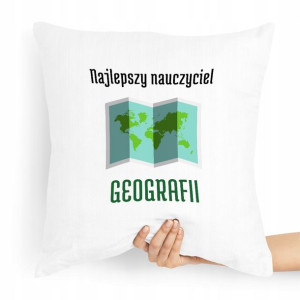 Poduszka Nauczyciela Najlepszy Nauczyciel Geografi