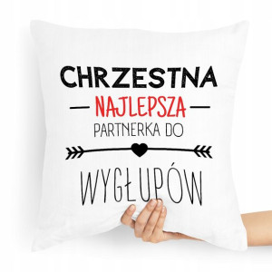 Poduszka Poszewka Dla Chrzestnego Na Prezent