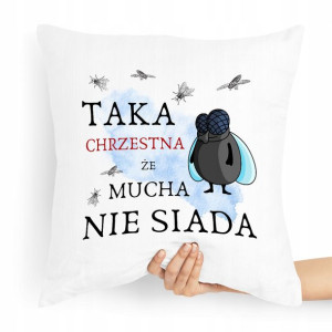 Poduszka Poszewka Dla Chrzestnego Na Prezent