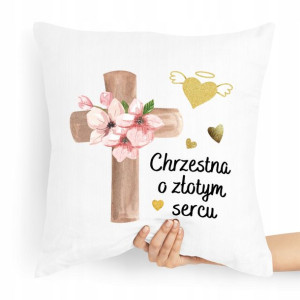 Poduszka Poszewka Dla Chrzestnego Na Prezent